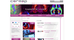 Desktop Screenshot of cermep.fr